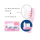 Orthodontic toothbrush with a tuft and a small head, Pink